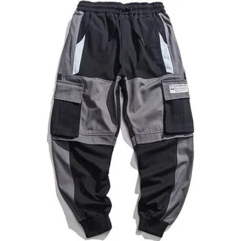 Pánské kalhoty Pánské cargo kalhoty F1522 černá XS