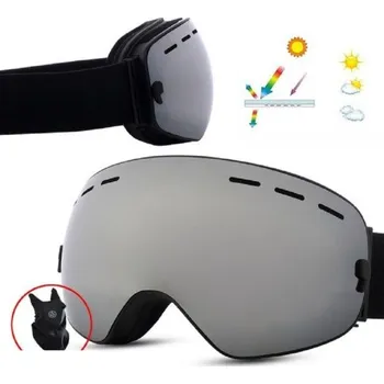 Lyžařské brýle šedá