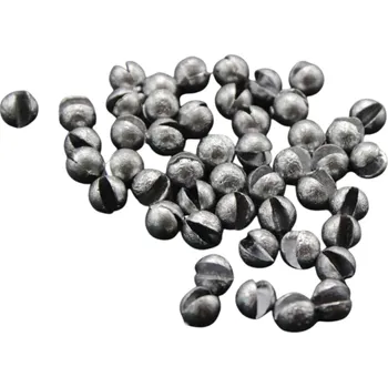 Rybářské zátěžové broky 50 ks Olověné vyvažovací olůvka na lov ryb Precizní vyvážení montáže Snadné upevnění na vlasec Jemná regulace zátěže