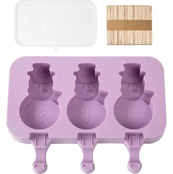 Nádoba na led Forma na nanuky ve tvaru sněhuláka