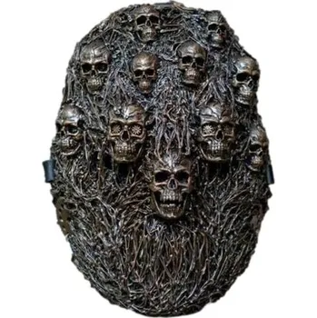 Karnevalová maska Halloweenská maska H1117