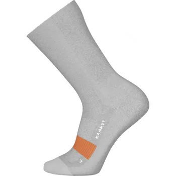 Pánské ponožky Mammut Mammut All-Mountain Targeted Cushion Merino Crew Socks Barva - Velikost: Šedá - 42-44