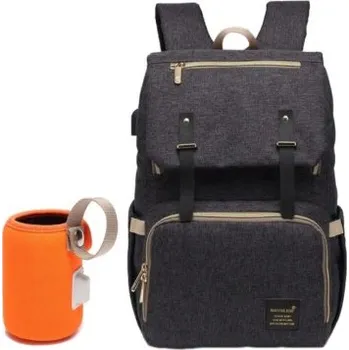 Přebalovací taška Funkční přebalovací batoh černá