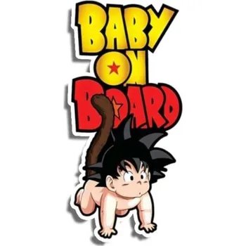 Samolepicí dekorace na vozidlo Samolepka na auto baby on board L5