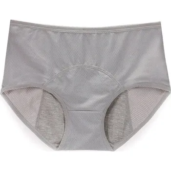 Menstruační kalhotky Menstruační kalhotky do pasu šedá S