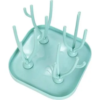 dětská jídelní sada Odkapávač na lahve tyrkysová