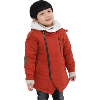 Chlapecká bunda Chlapecká zimní bunda s kapucí červená 9