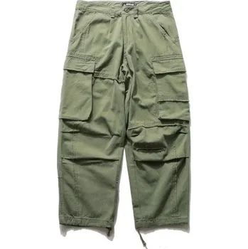 Pánské kalhoty Pánské kalhoty F1625 armádní zelená L
