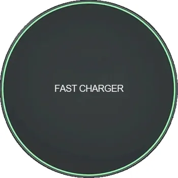 Bezdrátová rychlonabíječka 30W s LED indikátorem bez kabelu v balení Typ C rychlé a stabilní nabíjení telefonu kompatibilní více značek černá