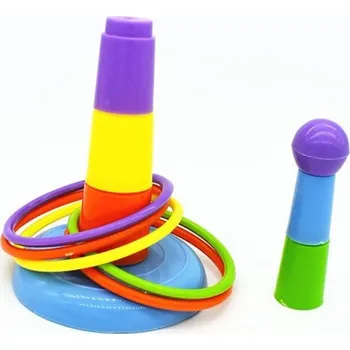 Hračka pro ptáka Hračka s kroužky pro ptáky