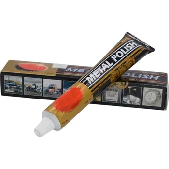 Pasta na leštění kovů 75 ml Odstraňovač rzi Leštící pasta na nerez Měď Hliník Stříbro Zlato Leštění kovových povrchů
