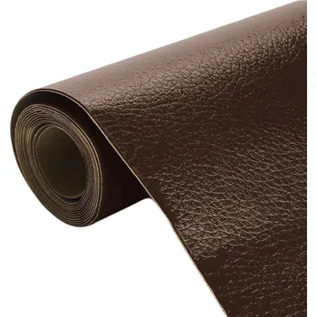 Bytová dekorace Samolepící záplata na opravu kůže 25 x 30 cm Samolepící náplast na opravu nábytku, pohovky, autosedaček a obuvi Silná kožená páska s lepidlem pro kutilské opravy tmavě hnědá