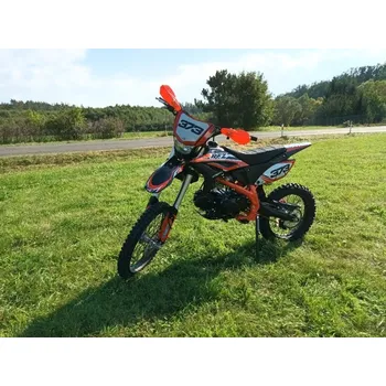 malá motorka Leramotors Pitbike Leramotors apollo RFZ THUNDER 140ccc 4t 19/16 Oranžová