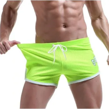 Pánské plážové šortky zelená S