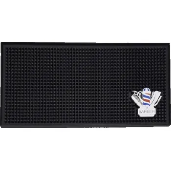 Kadeřnické nůžky Protiskluzová podložka pro kadeřnické nástroje Snadno omyvatelná silikonová podložka Voděodolná podložka pro holičské pomůcky 30 x 1 x 15 cm