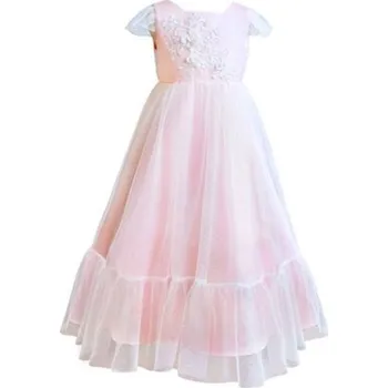 Dívčí šaty Dívčí šaty N581 světle růžová 3