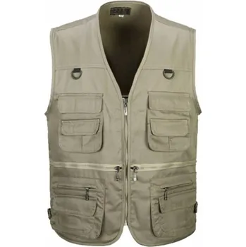 Pánská větrovka Pánská armádní vesta J2586 khaki XL