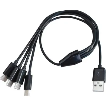 Datový kabel Kabel USB na 4x USB-C