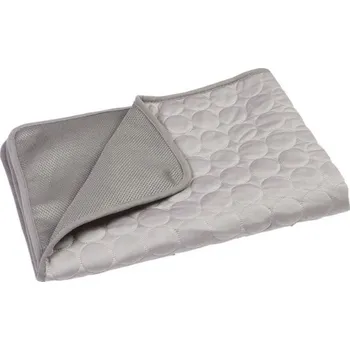 Pelíšek pro psa Chladící podložka pro psy a kočky 40 x 30 cm šedá