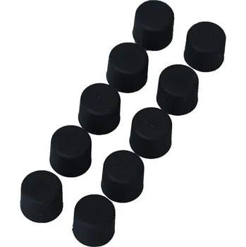 Protiprachová ochrana pro konektory RCA samice 10 ks černá