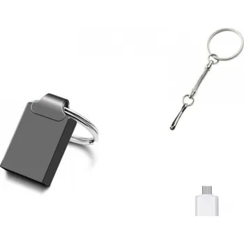 USB flash disk Mini USB flash disk 2.0 tmavě šedá 8GB