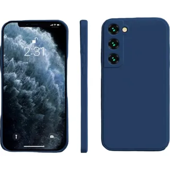 Pouzdro na mobilní telefon Silikonový ochranný kryt na Samsung Galaxy S20 FE 2022 modrá