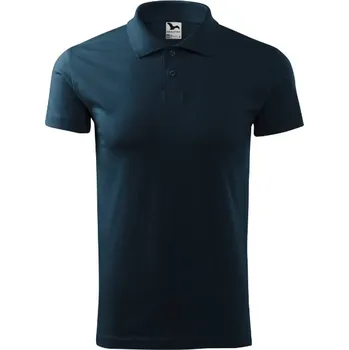 pracovní tričko střih s bočními švy límeček z žebrového úpletu 1:1 léga s 2 knoflíčky v barvě materiálu vnitřní průkrčník začištěn páskou z vrchového materiálu zpevnění ramenních švů páskou silikonová úprava - 19-2020213