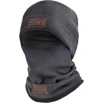 Čepice Pánská fleecová čepice s nákrčníkem šedá