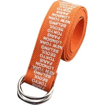 Opasek Látkový pásek L273 oranžová