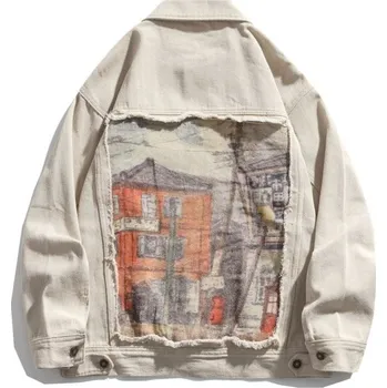 Dámská casual bunda Džínová bunda F1179 M