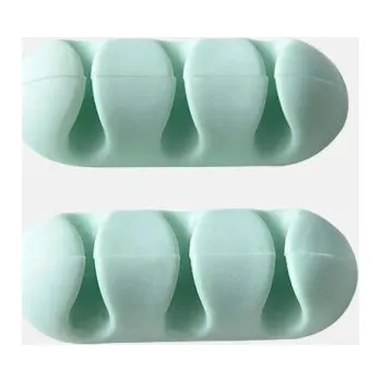 kabelová chránička Organizér na kabely 2 ks zelená