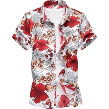 Pánská košile s květinami F688 XL 4