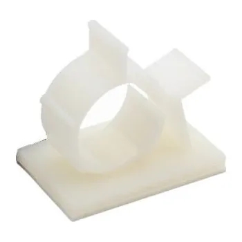 kabelová chránička Klip na fixaci kabelu 10 ks bílá 10 mm