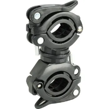 Cyklosvítilna Univerzální držák světla na kolo černá