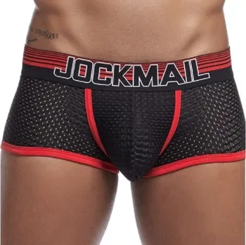 Pánské spodní prádlo Pánské boxerky Jack červená S