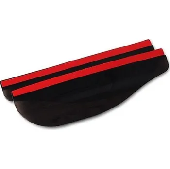 Kryty zpětných zrcátek proti dešti 2 ks A1631 černá