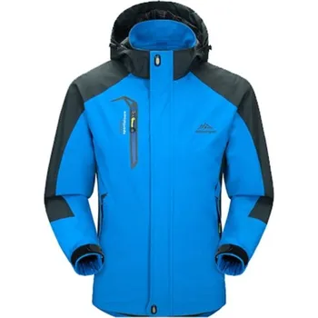 Pánská bunda Pánská jarní/podzimní voděodolná bunda J2598 modrá XL