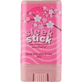 Stylingový přípravek Stylingový krém na vlasy se sakurou Vosk na úpravu vlasů v tyčince 15 g Nemastný