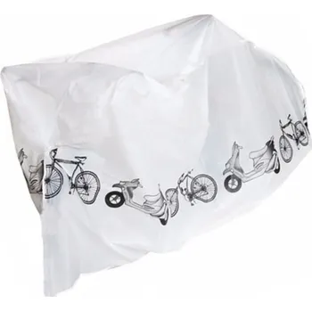 Plachta na motorové vozidlo Ochranná plachta na kolo bílá