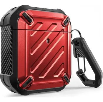 Příslušenství pro sluchátka Obal na pouzdro na Apple Airpods 1 / 2 K2336 červená