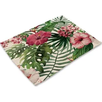 prostírání Prostírání s tropickými květy 2