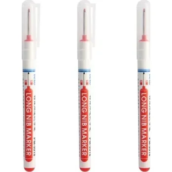 Sada popisovačů 3 ks červená