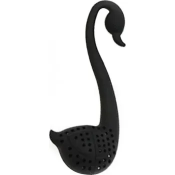 Cedník a síto Sítko na čaj čajítko labuť černá