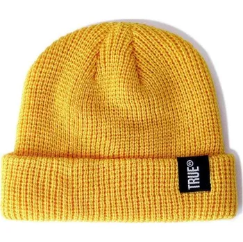 Čepice Pánská zimní čepice TRUE žlutá