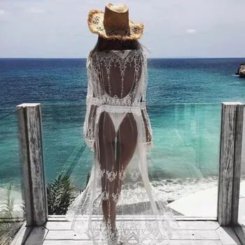 Letní krajkový přehoz XS