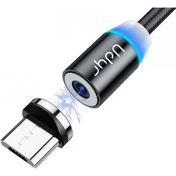 Datový kabel Magnetický USB nabíjecí kabel K468 černá 1 m 1