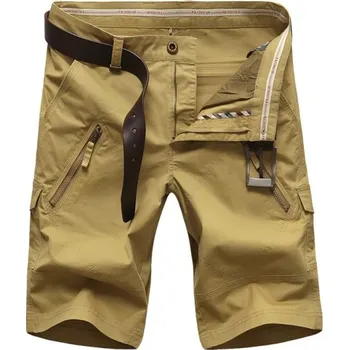 Pánské stylové kraťasy Evan khaki 38