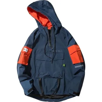 Pánská větrovka Pánská jarní/podzimní bunda A1862 tmavě modrá S