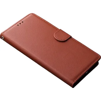 Pouzdro na mobilní telefon Flipové pouzdro pro Samsung Galaxy A23 hnědá