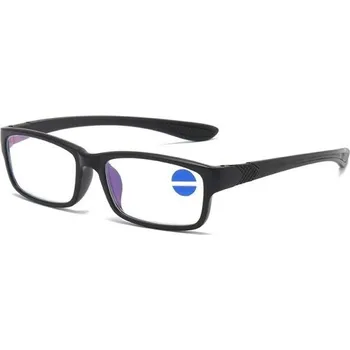 Brýle na čtení Dioptrické brýle proti modrému světlu +2,50 černá